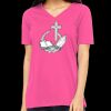 Missy's Relaxed Jersey Short-Sleeve V-Neck T-Shirt Thumbnail