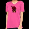 Missy's Relaxed Jersey Short-Sleeve V-Neck T-Shirt Thumbnail