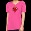Missy's Relaxed Jersey Short-Sleeve V-Neck T-Shirt Thumbnail