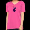 Missy's Relaxed Jersey Short-Sleeve V-Neck T-Shirt Thumbnail