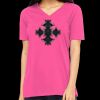 Missy's Relaxed Jersey Short-Sleeve V-Neck T-Shirt Thumbnail