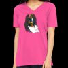 Missy's Relaxed Jersey Short-Sleeve V-Neck T-Shirt Thumbnail