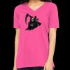 Missy's Relaxed Jersey Short-Sleeve V-Neck T-Shirt Thumbnail