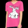 Missy's Relaxed Jersey Short-Sleeve V-Neck T-Shirt Thumbnail