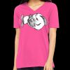 Missy's Relaxed Jersey Short-Sleeve V-Neck T-Shirt Thumbnail