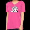 Missy's Relaxed Jersey Short-Sleeve V-Neck T-Shirt Thumbnail