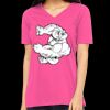 Missy's Relaxed Jersey Short-Sleeve V-Neck T-Shirt Thumbnail