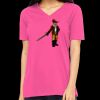 Missy's Relaxed Jersey Short-Sleeve V-Neck T-Shirt Thumbnail