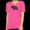 Missy's Relaxed Jersey Short-Sleeve V-Neck T-Shirt Thumbnail