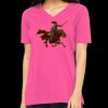 Missy's Relaxed Jersey Short-Sleeve V-Neck T-Shirt Thumbnail