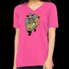 Missy's Relaxed Jersey Short-Sleeve V-Neck T-Shirt Thumbnail