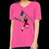 Missy's Relaxed Jersey Short-Sleeve V-Neck T-Shirt Thumbnail