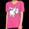 Missy's Relaxed Jersey Short-Sleeve V-Neck T-Shirt Thumbnail