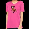Missy's Relaxed Jersey Short-Sleeve V-Neck T-Shirt Thumbnail