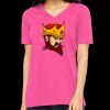 Missy's Relaxed Jersey Short-Sleeve V-Neck T-Shirt Thumbnail