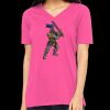 Missy's Relaxed Jersey Short-Sleeve V-Neck T-Shirt Thumbnail