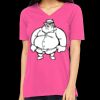 Missy's Relaxed Jersey Short-Sleeve V-Neck T-Shirt Thumbnail