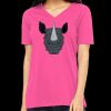 Missy's Relaxed Jersey Short-Sleeve V-Neck T-Shirt Thumbnail