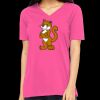 Missy's Relaxed Jersey Short-Sleeve V-Neck T-Shirt Thumbnail