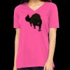 Missy's Relaxed Jersey Short-Sleeve V-Neck T-Shirt Thumbnail
