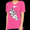 Missy's Relaxed Jersey Short-Sleeve V-Neck T-Shirt Thumbnail