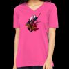Missy's Relaxed Jersey Short-Sleeve V-Neck T-Shirt Thumbnail