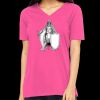 Missy's Relaxed Jersey Short-Sleeve V-Neck T-Shirt Thumbnail
