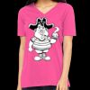 Missy's Relaxed Jersey Short-Sleeve V-Neck T-Shirt Thumbnail