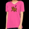 Missy's Relaxed Jersey Short-Sleeve V-Neck T-Shirt Thumbnail