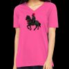 Missy's Relaxed Jersey Short-Sleeve V-Neck T-Shirt Thumbnail