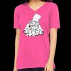Missy's Relaxed Jersey Short-Sleeve V-Neck T-Shirt Thumbnail