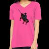 Missy's Relaxed Jersey Short-Sleeve V-Neck T-Shirt Thumbnail