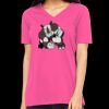 Missy's Relaxed Jersey Short-Sleeve V-Neck T-Shirt Thumbnail