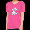 Missy's Relaxed Jersey Short-Sleeve V-Neck T-Shirt Thumbnail