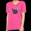 Missy's Relaxed Jersey Short-Sleeve V-Neck T-Shirt Thumbnail