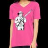 Missy's Relaxed Jersey Short-Sleeve V-Neck T-Shirt Thumbnail