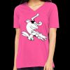 Missy's Relaxed Jersey Short-Sleeve V-Neck T-Shirt Thumbnail