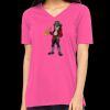 Missy's Relaxed Jersey Short-Sleeve V-Neck T-Shirt Thumbnail