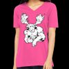Missy's Relaxed Jersey Short-Sleeve V-Neck T-Shirt Thumbnail