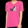 Missy's Relaxed Jersey Short-Sleeve V-Neck T-Shirt Thumbnail