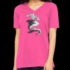 Missy's Relaxed Jersey Short-Sleeve V-Neck T-Shirt Thumbnail