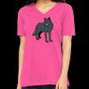 Missy's Relaxed Jersey Short-Sleeve V-Neck T-Shirt Thumbnail