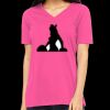 Missy's Relaxed Jersey Short-Sleeve V-Neck T-Shirt Thumbnail