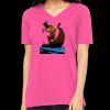 Missy's Relaxed Jersey Short-Sleeve V-Neck T-Shirt Thumbnail