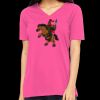 Missy's Relaxed Jersey Short-Sleeve V-Neck T-Shirt Thumbnail