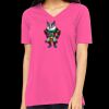 Missy's Relaxed Jersey Short-Sleeve V-Neck T-Shirt Thumbnail