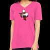 Missy's Relaxed Jersey Short-Sleeve V-Neck T-Shirt Thumbnail
