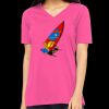 Missy's Relaxed Jersey Short-Sleeve V-Neck T-Shirt Thumbnail