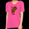 Missy's Relaxed Jersey Short-Sleeve V-Neck T-Shirt Thumbnail