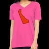 Missy's Relaxed Jersey Short-Sleeve V-Neck T-Shirt Thumbnail